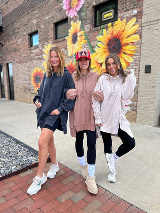 LaBiz | Olivia Hoodie Charcoal