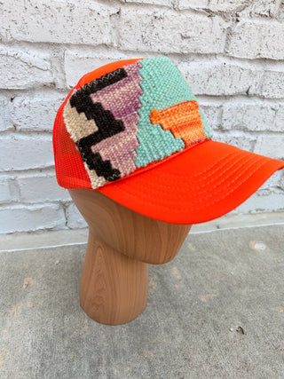 ORIJINAL | KILIM Trucker Hat | Orange 1