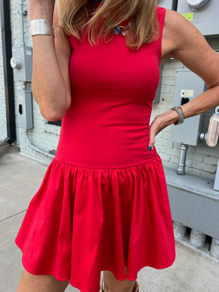 OLIVACEOUS| The Red Robyn Dress