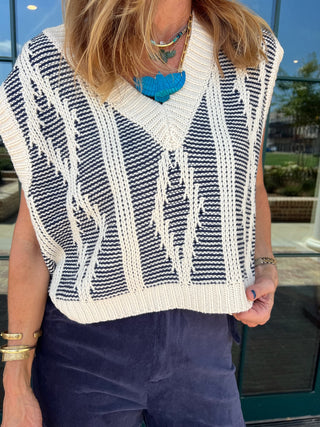 Sage The Label | Macy Two-Tone Knit