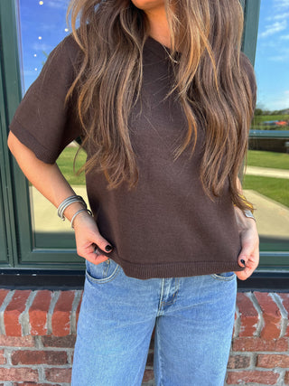 Steve Madden | Kori Sweater Dark Espresso