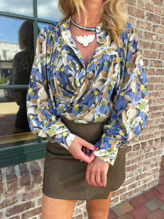 Elodie Botanical Blouse