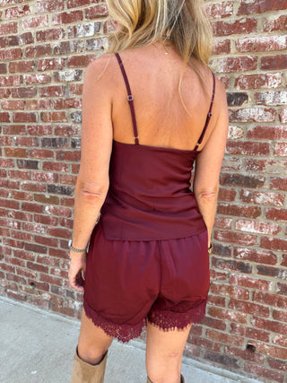 Bells Satin Cami Top