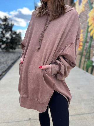 LaBiz Olivia Hoodie Coffee
