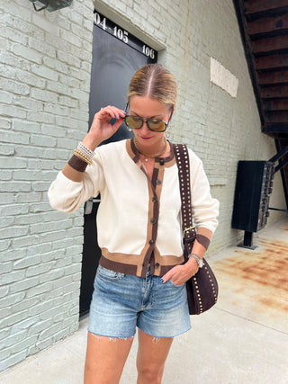 LE LIS | Onto Something Cardigan