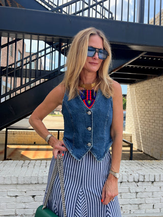 Steve Madden | Micky Top Blue Denim