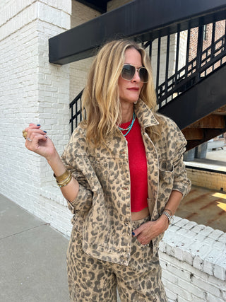 MIOU MUSE | The Porter Leopard Jacket