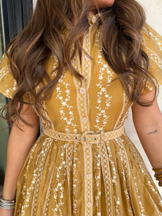 STEVE MADDEN | Daisy Dress - Dyel - Vintage Gold