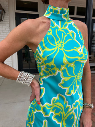Lotus Halter Maxi
