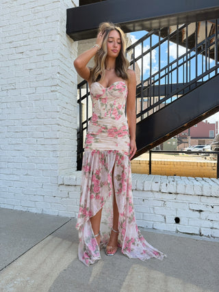 LENA | Rosalie Floral Maxi Dress