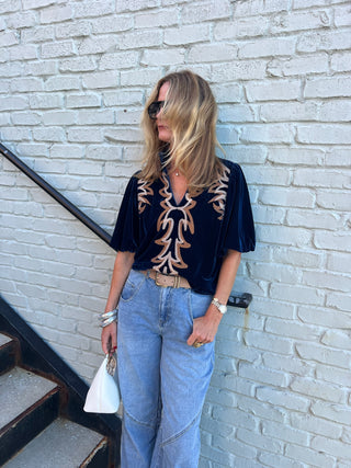 THML | Boot Scootin Blouse