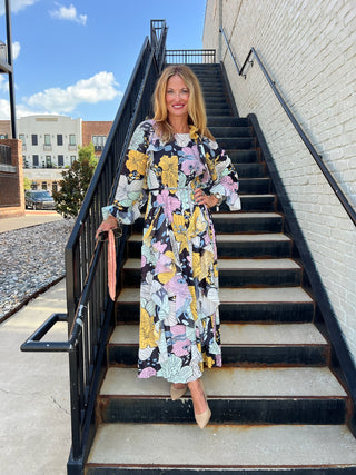 Garden Party Goddess Maxi Dress
