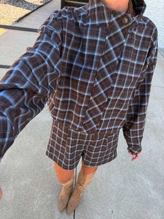 Taylor Set Brown Blue