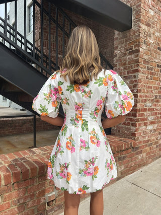 Blush Garden Floral Dress