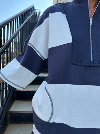 Pre-Order | Labiz | Piper Set Navy/off white