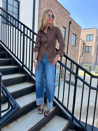 NEEDI | Espresso Feels Blouse