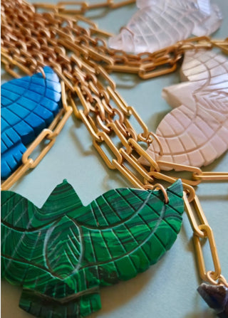 Amulet Brave Design |  Large Stone Thunderbird Necklace