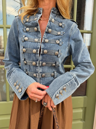 Having Fun Now Denim Jacket