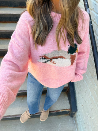 Jessica Mallard Sweater Pink