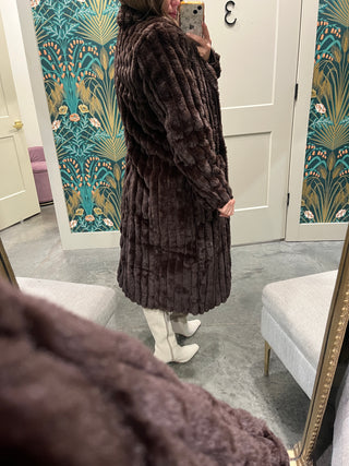 Foxy Fiona Faux Fur Rich Chocolate Brown [Pre-Order]