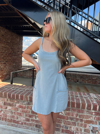 Z Supply | Jet Set Mini Dress Neptune