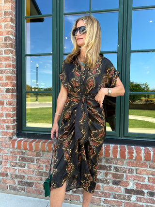 Steve Madden | Tori Dress Fossil Brown