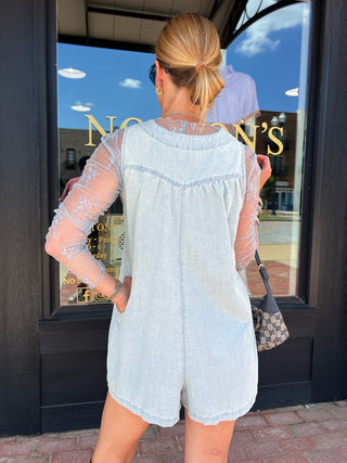 Miou Muse | The Sommer Romper Denim