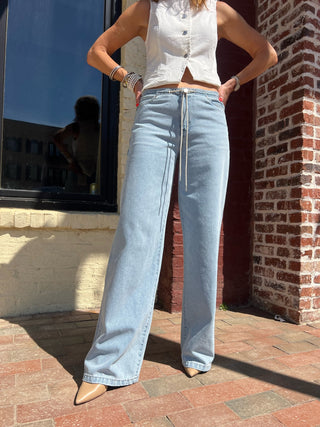 Habitual | Jade Drawstring Wide Leg