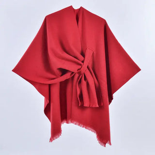 Classic Shawl Shaw Red