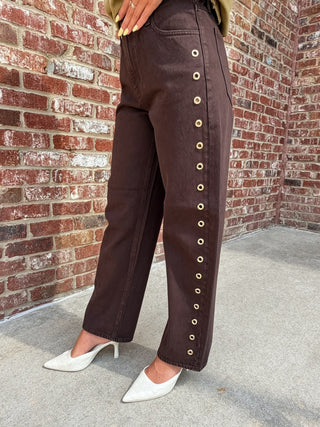 Z Supply | Off Duty Bowed Ankle Gilded Umber Denim