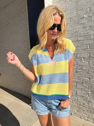 The Coastal Stripe Sweater
