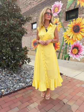 Oh Sunny Day Tie Dress
