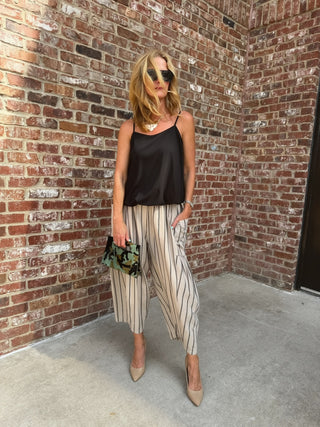 Billowy Cami Top Black