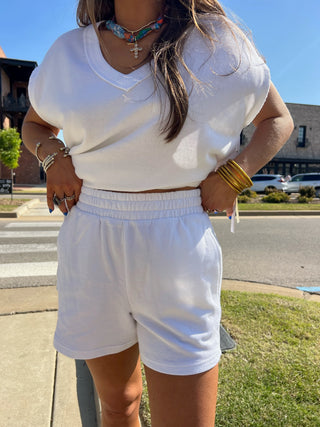 Z Supply | Club Shorts White
