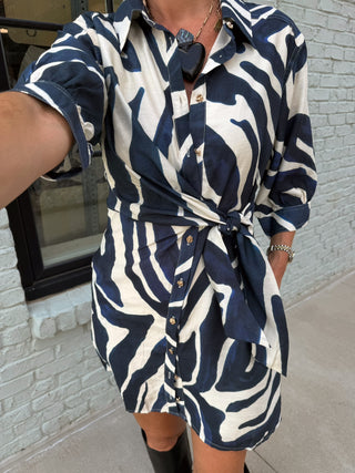 ENTRO | Meredith Dress Navy