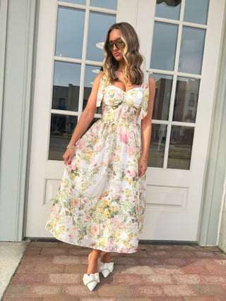 Piper Floral Midi Dress