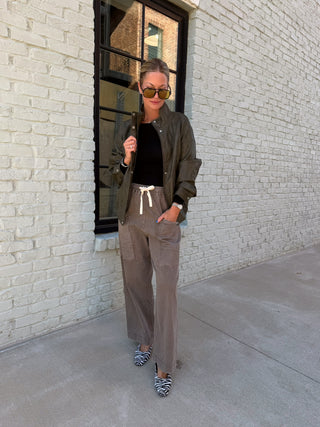 Maren Utility Trouser Espresso