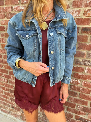 STEVE MADDEN | Allyson Jacket Imperial Blue