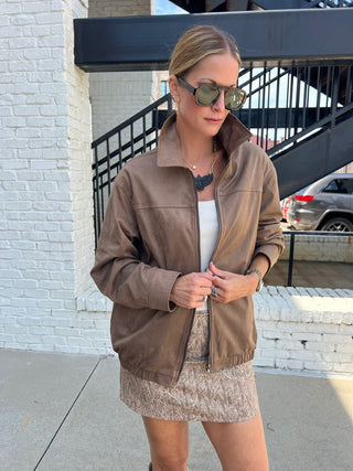 MIOU MUSE| Sally Suede Jacket