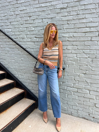 NEEDii | Desert Stripe Sweater Vest