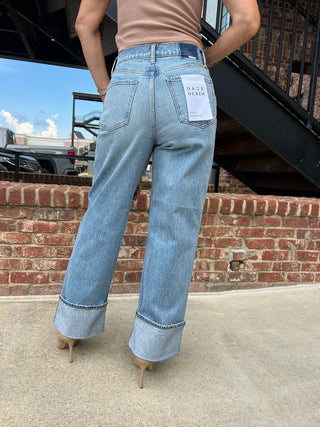 Daze Denim | Eastside Loose Cuff in Be Mine