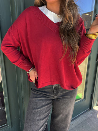 Deluc | Betula Sweater MALBEC