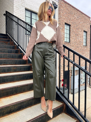 SUNDAY EDITION | Diamond Stitch Sweater