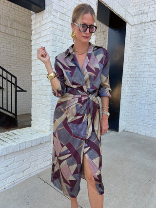 Dress Forum | Dani Wrap Dress Mosaic