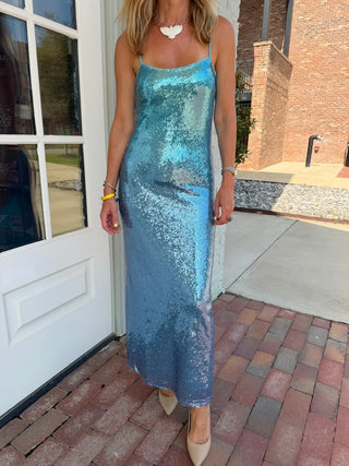 ONE AND ONLY - Sasha Sequin Maxi Dress