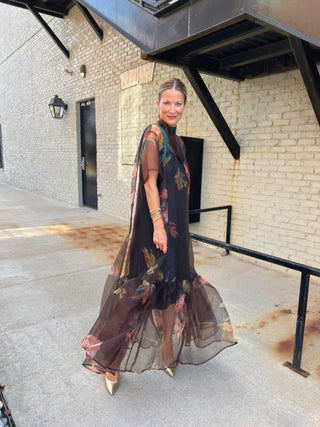 The Gwenth Dress Coffee