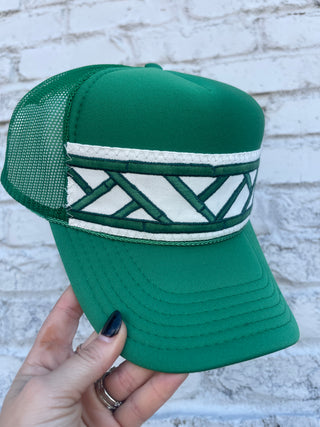 Orijinal | Trucker With Trim Green w/ Green Bamboo