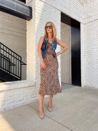 THML | The Wild Child Dress Cheetah