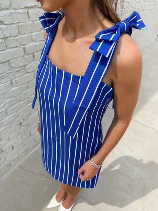 Tie One On Mini Dress