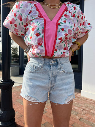 Z Supply | Classic Denim Shorts Faded Indigo